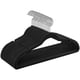 thumbnail image 1 of Juego de 50 Perchas de Terciopelo, Perchas Antideslizantes, Ranuras para Hombros, Barra para Pantalones, Gancho Giratorio 360°, 0.6 cm de Grosor, 43 cm Largo, 1 of 7