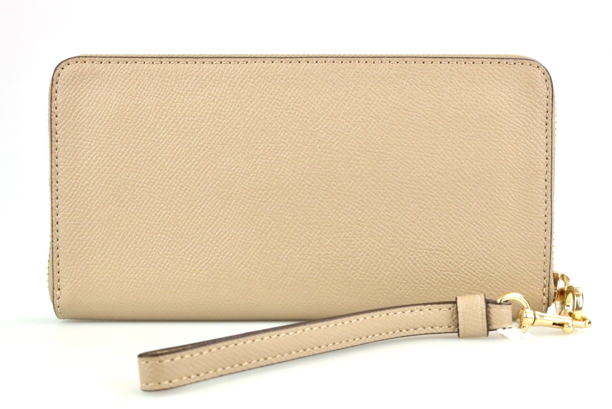 COACH®  Long Zip Around Wallet With Coach Heritage
