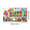 2A, variant on LUUFILx Colorful 3D Happy Birthday Banner Backdrop Party Decorations with Balloons Clouds and Rainbows