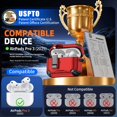thumbnail image 2 of Funda Inesore AirPods Pro 3 2025 con soporte y kit de limpieza, 2 of 6