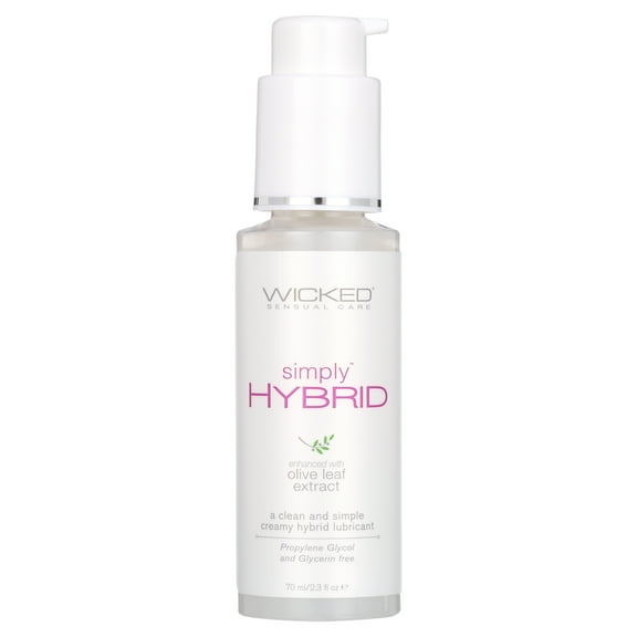 Wicked Sensual Care Simply Hybrid Lubricant - 2.3 oz