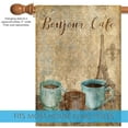 thumbnail image 3 of Toland Home Garden Bonjour Cafe Latte Cafe Flag Double Sided 28x40 Inch, 3 of 5