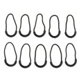 thumbnail image 2 of AMLESO 10 Pcs Clip de Tirette à Fermeture Éclair Robuste pour Vestes Valise - Noir, 2 of 8