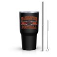 thumbnail image 2 of Rugby Is Cheaper Than Treatment - Rugby Player Tumbler with Splash Guard and Straw (30 Oz, Black), 2 of 7