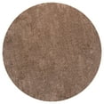 thumbnail image 5 of JONATHAN Y SEU100J-5R Haze Solid Low-Pile Brown 5' Round Area Rug, Coastal Bohemian, Pet Friendly, Stain Resistant, Easy to Clean, for Living Room; Kitchen, Bedroom, 5 of 5
