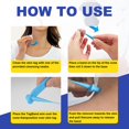 thumbnail image 2 of Etiqueta de piel de doble cara Eliminador de verrugas de lunares de piel Herramienta para el cuidado de la piel de la cara (Azul) Ygjytge Cuidado Belleza, 2 of 7