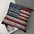 thumbnail image 7 of nygtbtfer  Americana Throw Pillow,, red, White, Blue White, 7 of 7