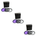 thumbnail image 4 of ZLight 3 Pcs 3-in-1 Lens Filter with Bag 49MM 52MM 55MM 58MM 62MM 67MM 72MM 77MM Protector Filtering Circular Polarizer Carrying Case 77mm 3Set, 4 of 6