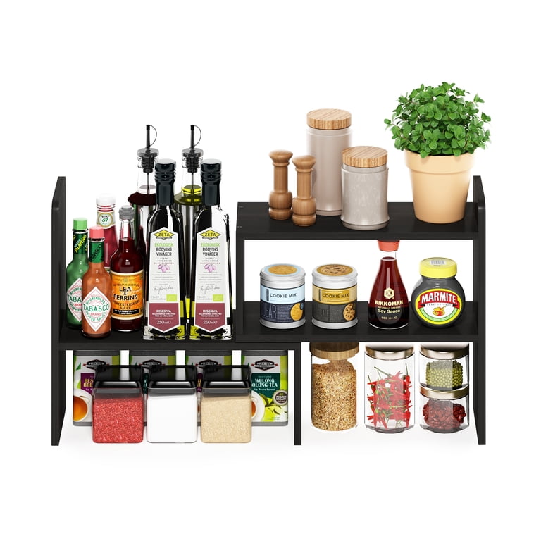 Furinno Montale Desk Top Organizer Bookshelf, Espresso photo 6
