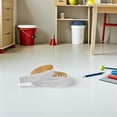 thumbnail image 1 of ETHZZLE 4 Rouleaux de Panneau de Perles Autocollant Blanc PVC pour Touche Décorative, 1 of 7