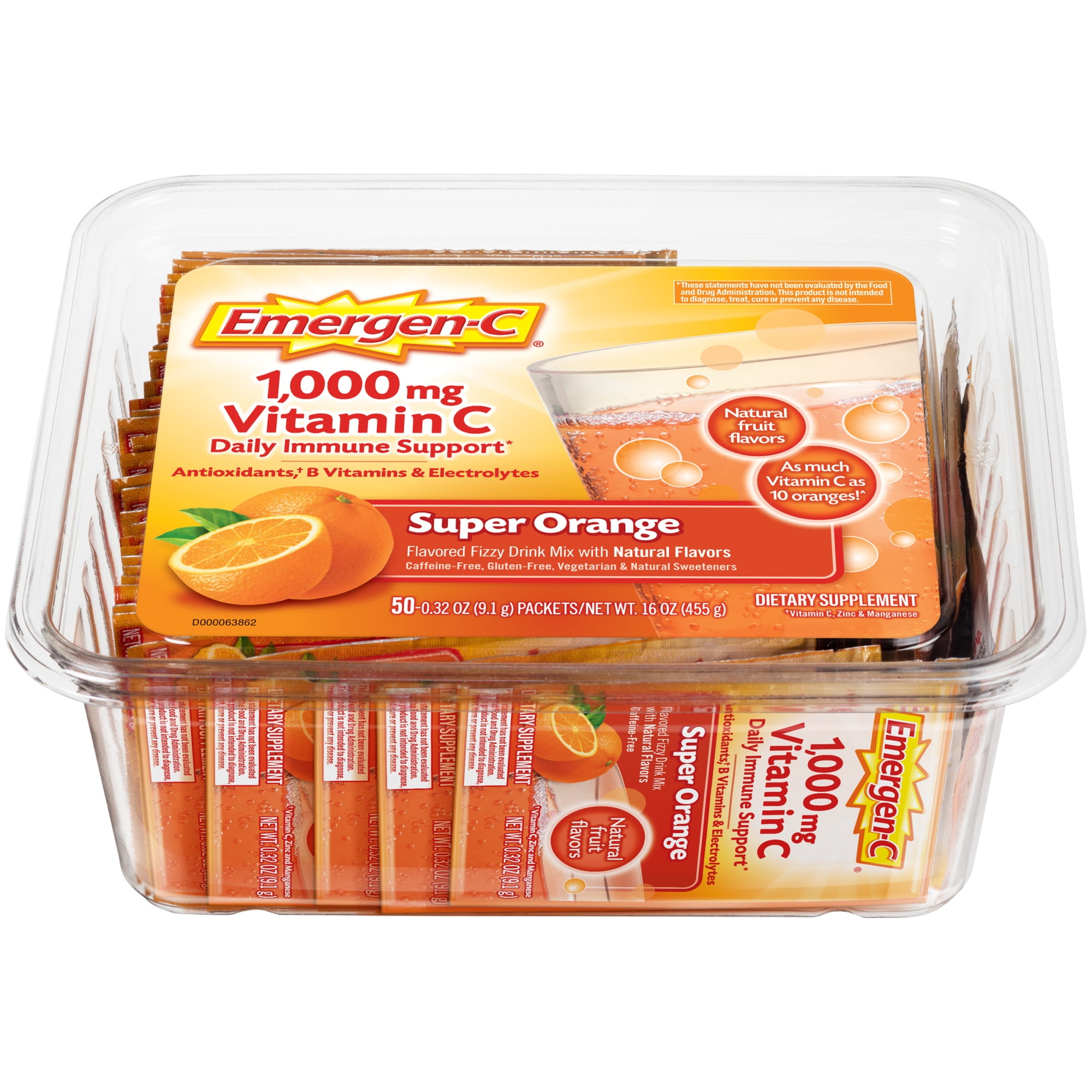 Emergen C Original Formula 50 Ct Super Orange Vitamin C Powder Walmart Com Walmart Com Emergen C Original Formula 50 Ct Super Orange Vitamin C Powder Walmart Com Walmart Com
