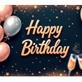 thumbnail image 4 of Decorative Design Happy Birthday Banner Balloon Decoration Celebration Banner for Birthday Party Indoor Decoration Photo Shoot, 4 of 7