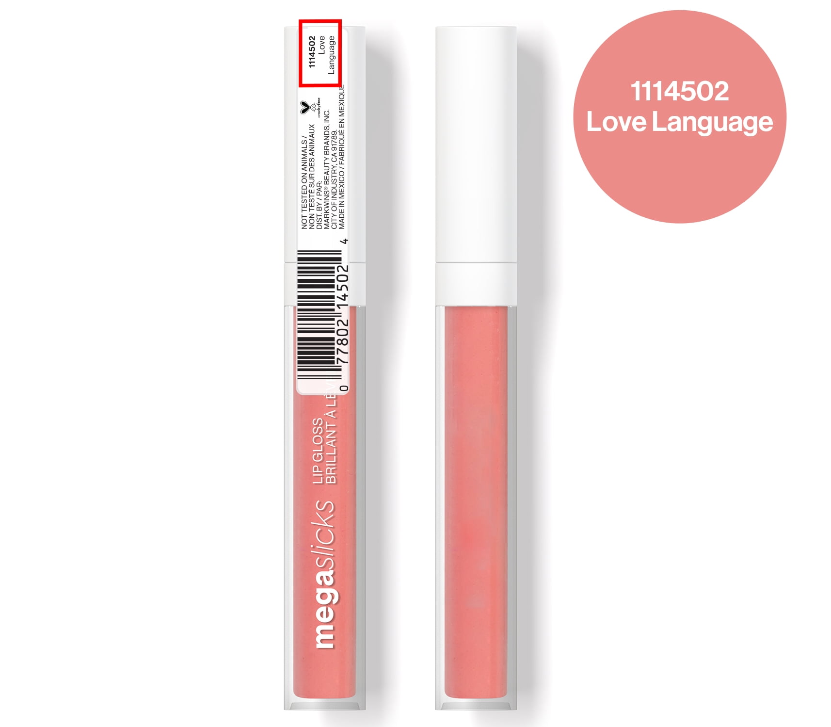 (3 pack) Wet n Wild Mega Slicks Lip Gloss - Love Language