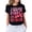 Black-20, variant on Breast Cancer Shirts for Women Breast Cancer Awareness Tshirt Pink Ribbon Graphic Short Sleeve Tee Tops
