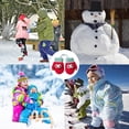 thumbnail image 5 of Mitaines pour Tout-Petits avec Cordon, Gants d'Hiver Chauds Extensibles à Doigts Complets, 5 of 5