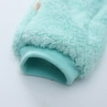 thumbnail image 6 of Herrnalise Toddler Baby Boys Girls Color Plush Cute Bear Ears Winter Thick Keep Warm Jumpsuit Romper toddler clothes, 6 of 9