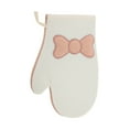thumbnail image 1 of Guantes de Ducha Exfoliantes Únicos Bargains 1 Pc para Baño 8.66"x6.1" Rojo Rosa Beige, 1 of 6