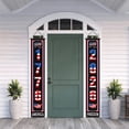 thumbnail image 5 of 250Th Anniversary Usa Flag Decor Set, Fourth of July Door Decorations, Outdoor Patriotic Decor, Front Porch Decorations Outdoor, 2 Pc 71X12 Inch Hanging Star Spangled Banner Signs, 5 of 5