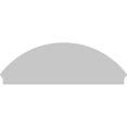 thumbnail image 5 of Ekena Millwork 72"W x 24-7/8"H x 2-3/4"P Segment Arch 3 Spoke Architectural Grade PVC Combination Pediment, 5 of 7