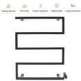 thumbnail image 2 of CNCEST Electric Heated Towel Rack Towel Heater Warmer Daryer 5 Bars Stainless Steel US, 2 of 10
