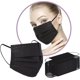 thumbnail image 1 of Mascarilla desechable Borje, 100 mascarillas negras, mascarillas de protección de 3 capas, 1 of 4
