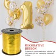 thumbnail image 5 of Monyance metallic ribbon Golden Crimped Curling Ribbon Roll for Easter, Wedding, and Decor(3.54X3.54X3.54Inches), 5 of 10