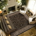 thumbnail image 4 of Oriental Weavers Ariana Area Rug - 213G8 - 10' x 12'7" - in Green/ Ivory - Vintage Inspired, Stain Resistant, Family and Pet Friendly , Family, Dining, Living Room Rug, 4 of 9