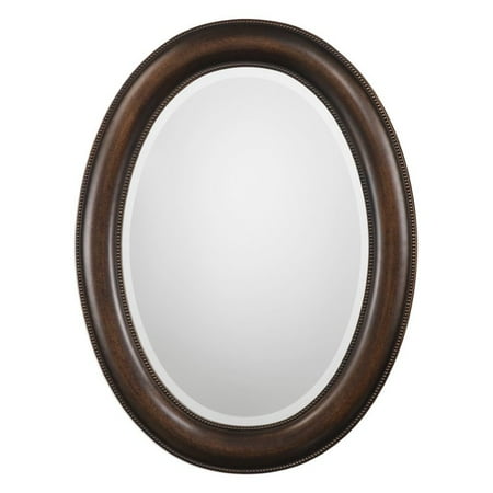 - Bowery Hill Mandie Oval Mirror in Bronze