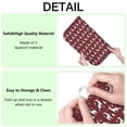 thumbnail image 4 of Red Christmas Deer Pattern Dish Drying Mat for Kitchen 1 Pack, Ultra Absorbent Microfiber Dishes Drainer Mats,18x24in(46x61cm), 4 of 4