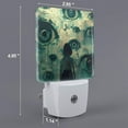 Xecao Eyes Watching In The Dark for Night Light a Wallmounted LED