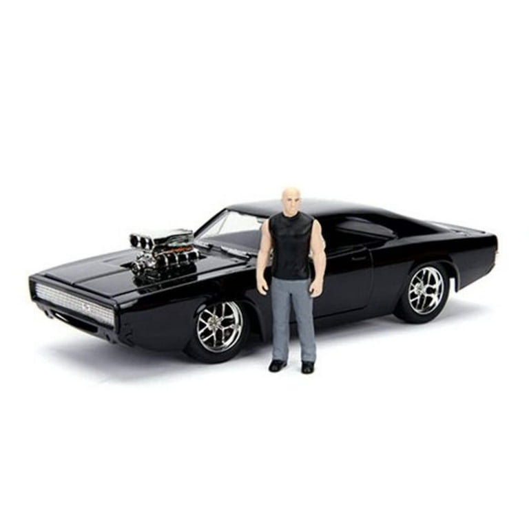 Jada The Fast & the Furious 1:24 Scale Dom's Black Dodge Charger R