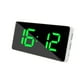 thumbnail image 1 of pstuiky Reloj con espejo, función de repetición de alarma, cargador de teléfono móvil con salida USB, creativo y multifuncional con pantalla LED y despertador., 1 of 2