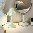 thumbnail image 4 of USB Rechargeable Table Lamp | Vintage European & American Style LED Night Light | Mini Bedside Lamp for Dorm & Bedroom | Gray ABS Material | 23x9x9cm, 4 of 6