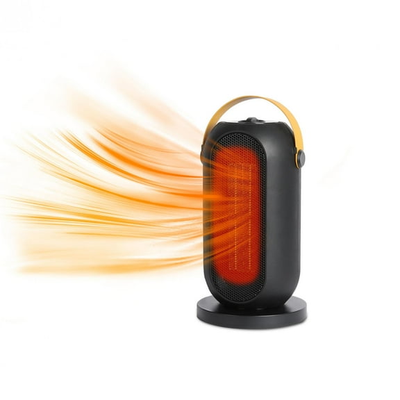 Bouanq Space Heater for Indoor Use, Fast Heating Ceramic Electric Heater , Overheating & Tip-Over Protection,Portable Heater Oscillating Ceramic Heater for Bedroom, Office, and Indoor Use