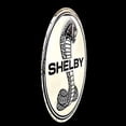 thumbnail image 3 of Shelby Super Snake Badge Stainless Steel Wall Hanging Sign - White/Chrome : 22" x 22", 3 of 5