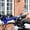 Blue, variant on Ohmyroo Metal Bicycle Horn Large Clear Alert Sound Extruded Bulb Ringer For Various Bicycles and Carts