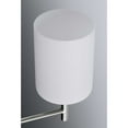 thumbnail image 4 of Replay Collection Nine-Light Black Etched Painted White Glass Modern Chandelier Light, 4 of 7