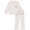 Ivory, variant on Modern Moments by Gerber Toddler Girl Ruffle Top and Pant Set, Sizes 12M-5T