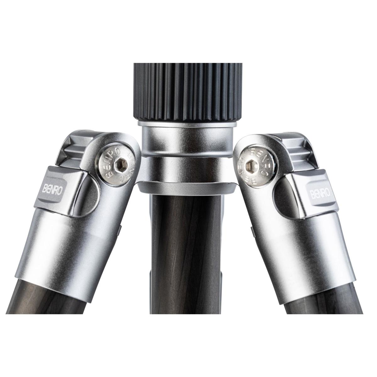 Benro Tripster 1 Series 5-Section Carbon Fiber Travel Tripod/Monopod, Black