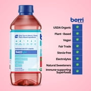 Berri Lyte Organic Electrolyte Hydration Solution Drink, Strawberry, 1 Liter Bottle