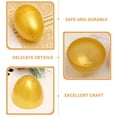 thumbnail image 2 of 24 piezas de huevos de oro vacíos de dorado huevo de plástico para envoltura de juguete huevo huevo huevo huevo, 2 of 7