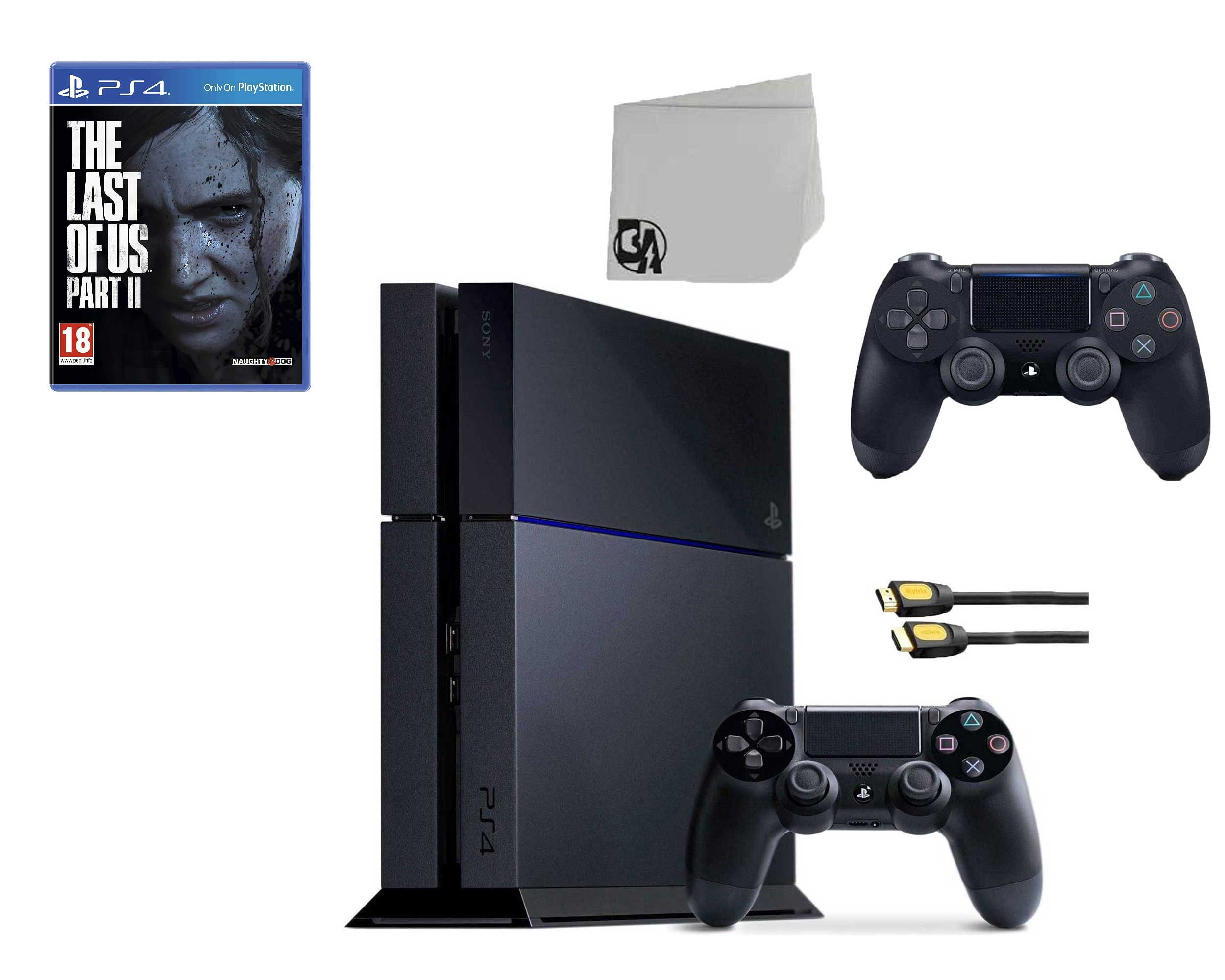 Sony PlayStation 4 500GB Gaming Console 2 Controller Included with BOLT AXTION Bundle Like New - Walmart.com