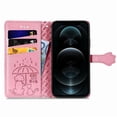 thumbnail image 2 of Funda Cartera FOXDOCK para iPhone 12 ProMax , Flip PU con Relieve de Gatos y Perros, Tarjetero y Soporte, 2 of 6