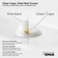 thumbnail image 6 of Kohler K-3619-Ra Cimarron 1.28 Gpf Elongated One-Piece Comfort Height Toilet - White, 6 of 7