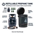 thumbnail image 2 of Tanque de propano Ignik Deluxe de 5 lb con manguera y estuche de transporte, 2 of 6