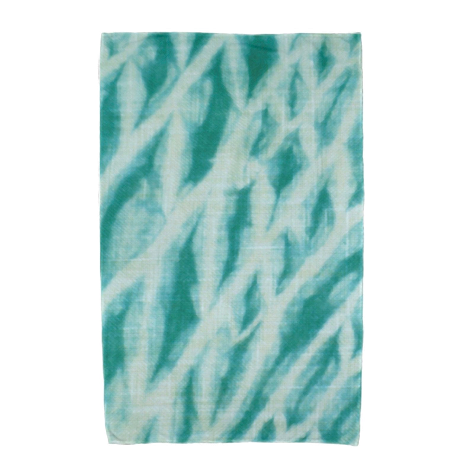 Simply Daisy 30" x 60" Shibori Stripe Geometric Print Beach Towel