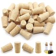 thumbnail image 3 of 400 Piezas Corcho de Vino CóNico Corchos de Madera Reutilizables TapóN de Vino de Sellado PortáTil Tapa de Botella de Vino para de Vino, 3 of 5
