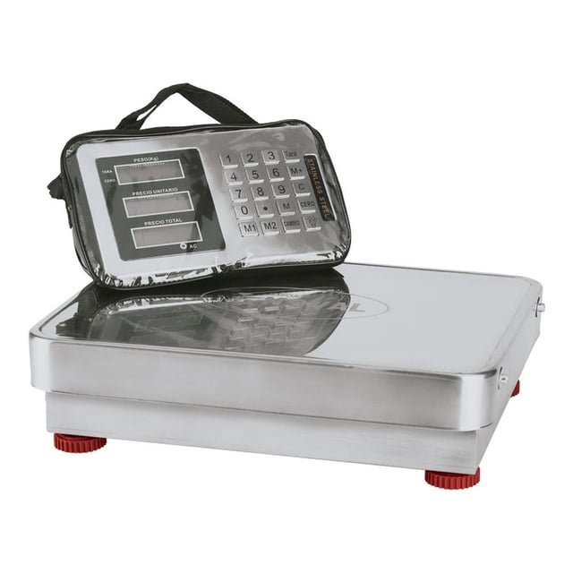 Báscula de Plataforma Noval PW TN 600 Kg Capacidad 600 Kg Dimensiones 62 * 52 cm