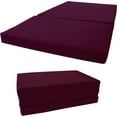 D&D Futon Furniture Shikibuton Tri Fold Foam Beds TriFold Bed High