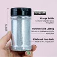 thumbnail image 3 of Venta al por mayor a granel 4 oz Shaker Jar Glitter nueva llegada brillo de polvo fino plateado para decoración navideña, 3 of 4